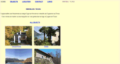 Desktop Screenshot of immobilien-tessin.com